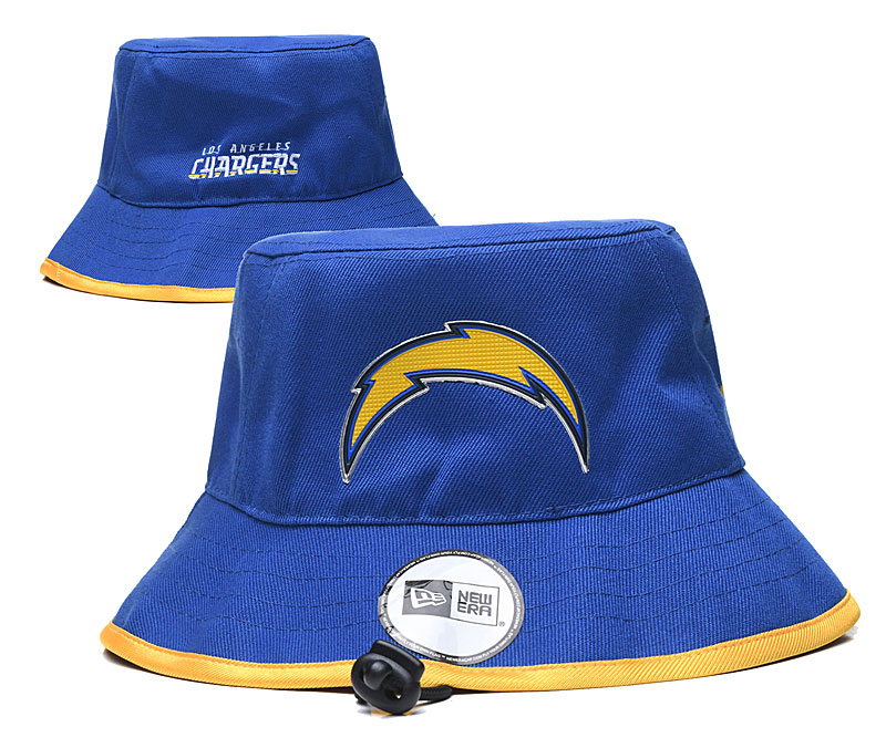 Los Angeles Chargers Stitched Bucket Fisherman Hats 024